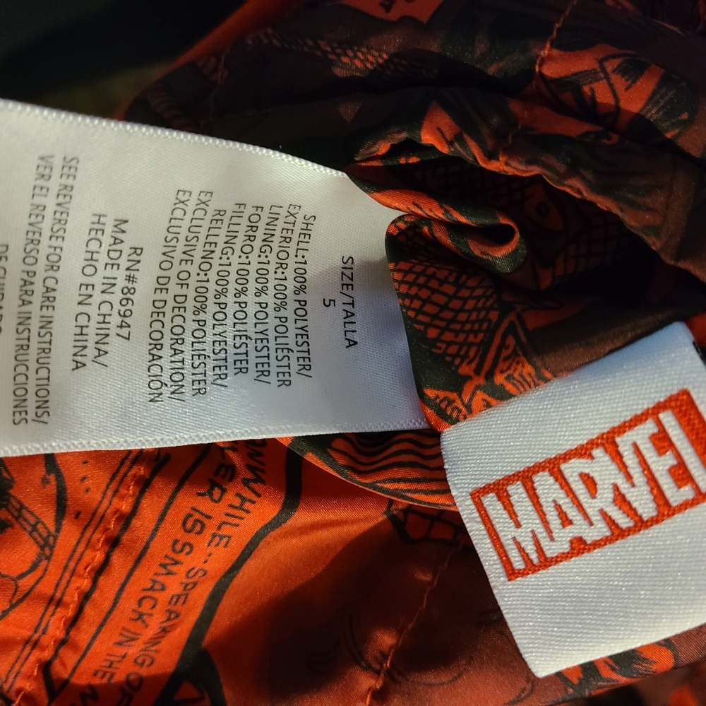 Spider-man reversible Jacket - Picture 3 of 5